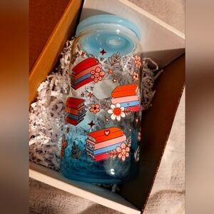 Book Lover Themed Cup
